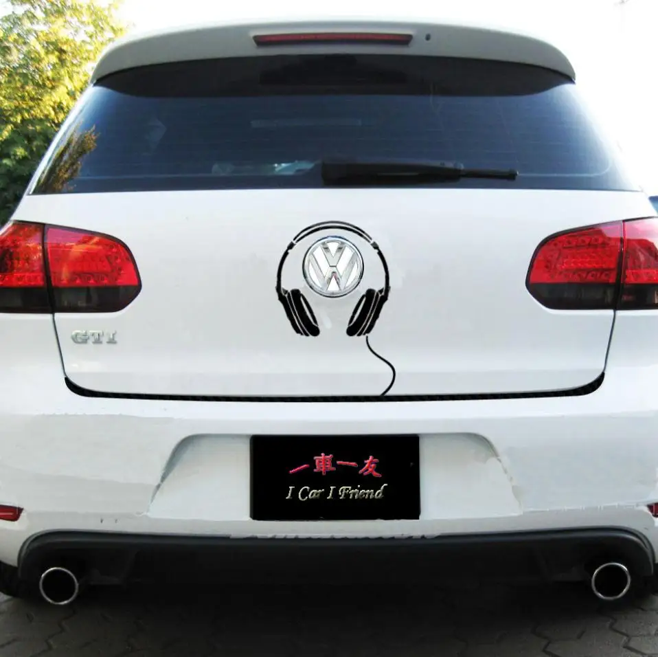 Car modification sticker case for Volkswagen golf6 font b POLO b font beatles tiguan sticker font