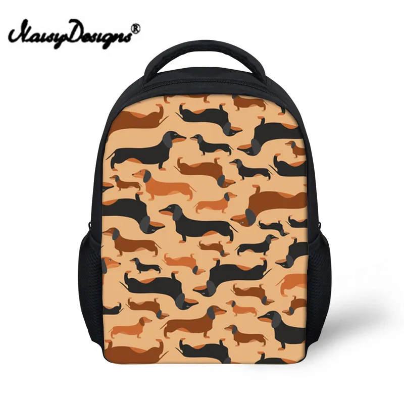 Small School Bags Backpack for Kids Girls Kawaii Kindergarten School Bagpack Boys Doxie Dog Book Bag Baby Back Pack
