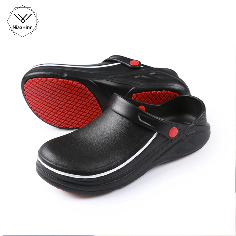 EVA High Quality Non slip Waterproof Oil proof Kitchen Work Shoes for