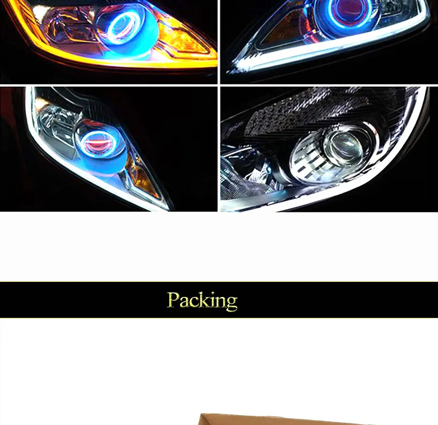 car daytime running lights auto drl lamp decor bulb signal lamp lighting (12)