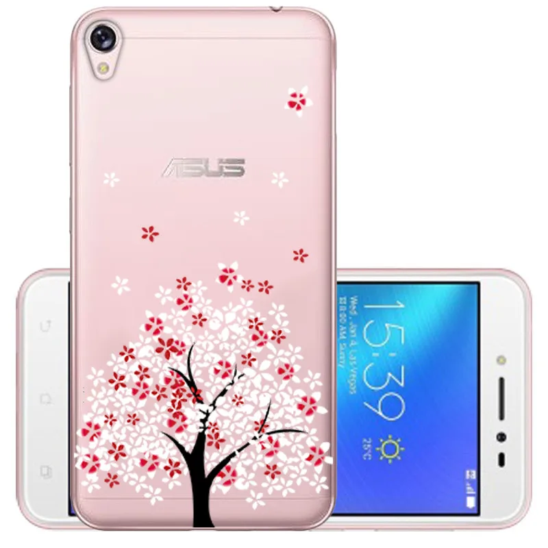 Silicone Fundas for ASUS ZB501KL Zenfone Live Soft TPU Case for ZB601KL ZC520TL ZE620KL ZA550KL ZC554KL Clear Protective Shell (20)