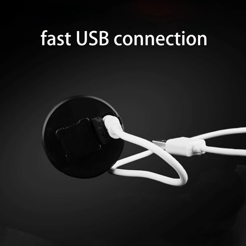 USB Перезаряжаемый велосипедный задний светильник COB светодиодный велосипедный задний светильник 3 режима встроенный батарейный Подседельный штырь велосипедный Предупреждение светильник