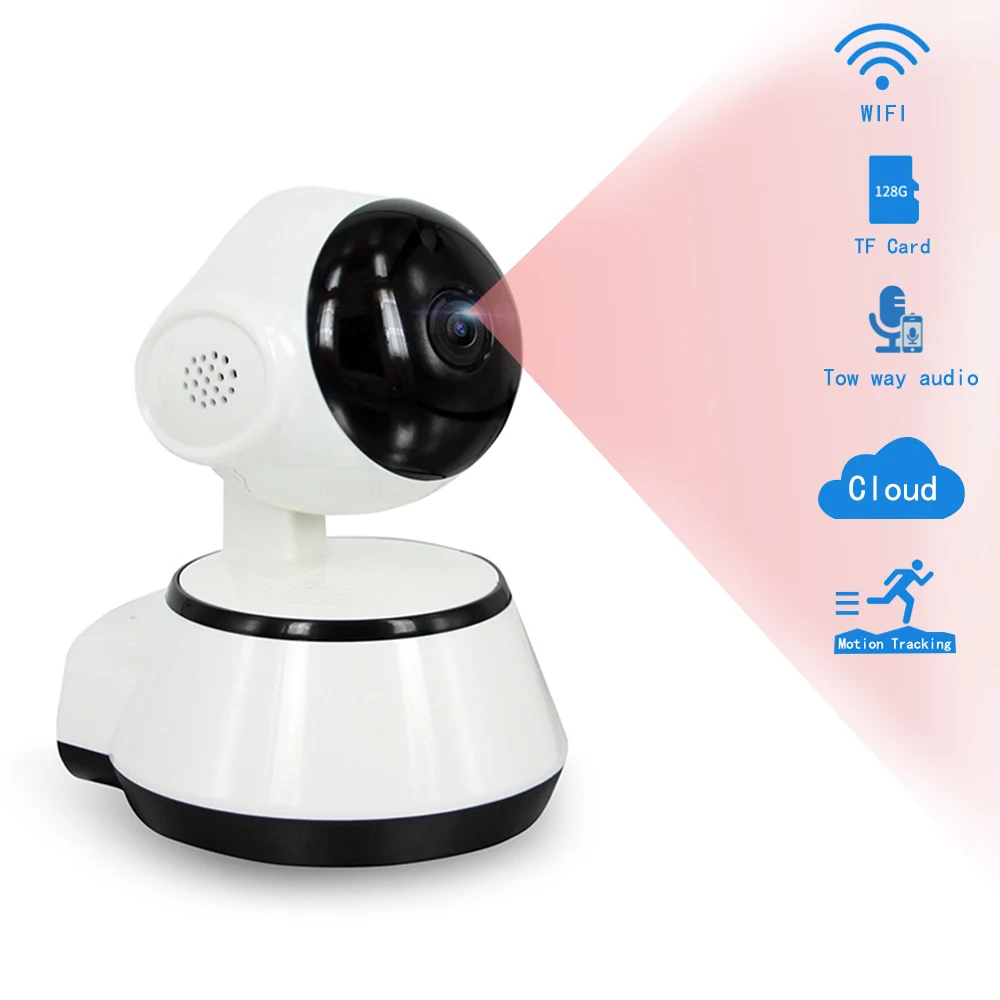 

Home Security IP Camera Wireless Smart WiFi Camera WI-FI Tow Way Audio Record Surveillance CCTV Cluod Night Vision Baby Monitor