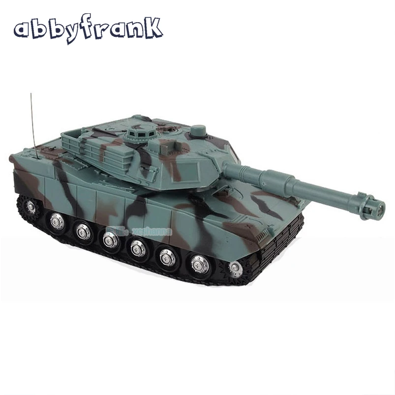 

Abbyfrank 1:22 RC Tank Battle Game Tank Model RC Radio Remote Control Fighting Tank 360 Rotation Music LED Toys For Children