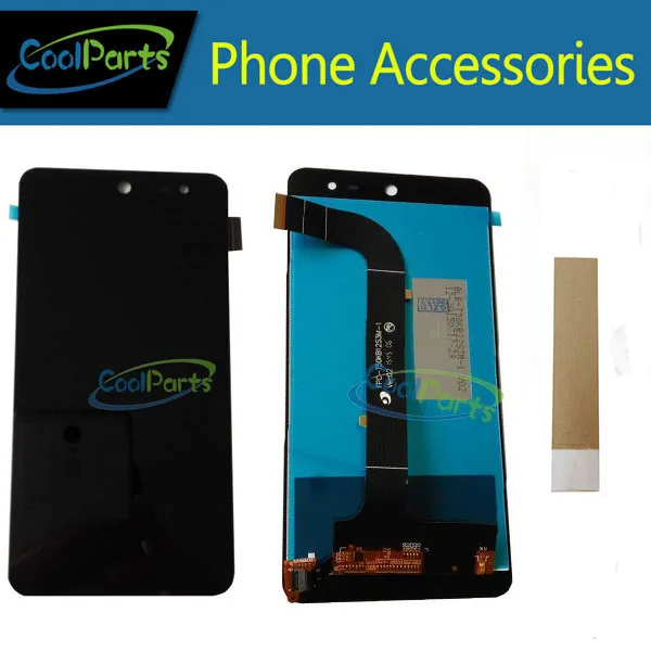 

1PC/Lot 5.0'' For Wileyfox Swift FPC-T50KB12S3M-1 LCD Display Screen+Touch Screen Digitizer Assembly With Tape Black Color