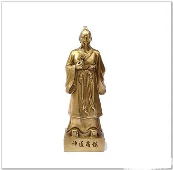 

A copper doctor Bian Que feng shui ornaments crafts decoration decoration miaoshouhuichun illnesses