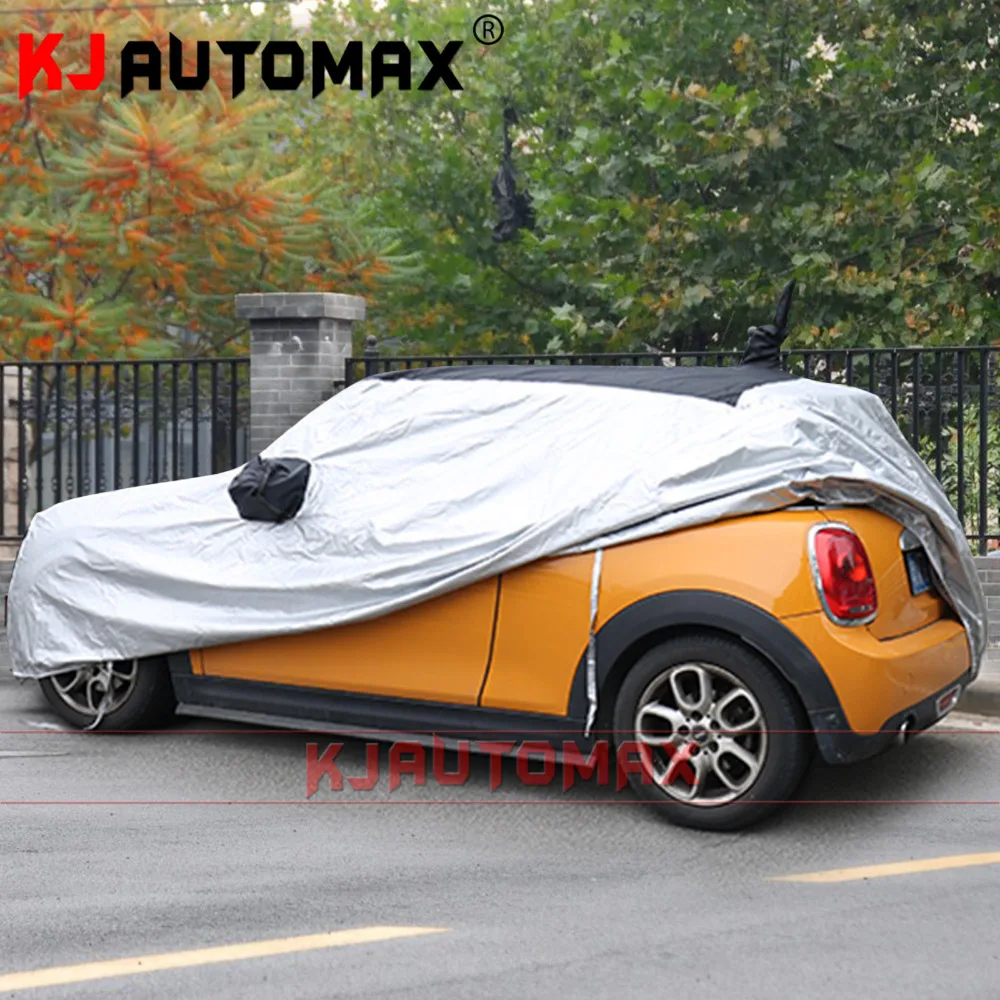 KJAUTOMAX Anti-fouling Thickening Insulation 4.1M Anti-decking Car cover Sun protection For Mini Cooper R55 KJAUTOMAX Anti-fouling Thickening Insulation 4.1M Anti-decking Car cover Sun protection For Mini Cooper R55