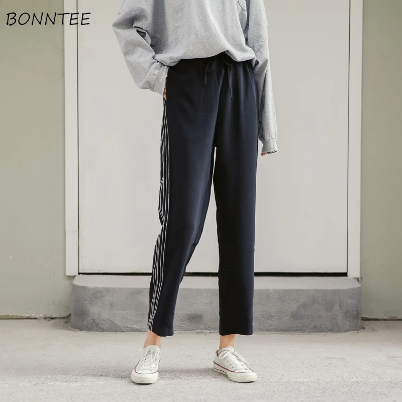 Pants Women Spring Trouser High Waist Leisure Korean Style Chic Womens Loose Harem Pant Sports Students Capris Female Run Female Pants Women Spring Trouser High Waist Leisure Korean Style Chic Womens Loose Harem Pant Sports Students Capris Female Run Female