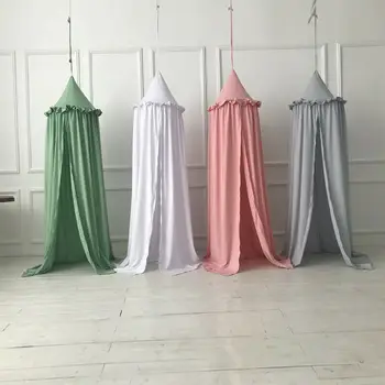 

Child Baby Bed Canopy Netting Bedcover Mosquito Net Curtain Bedding Dome Tent