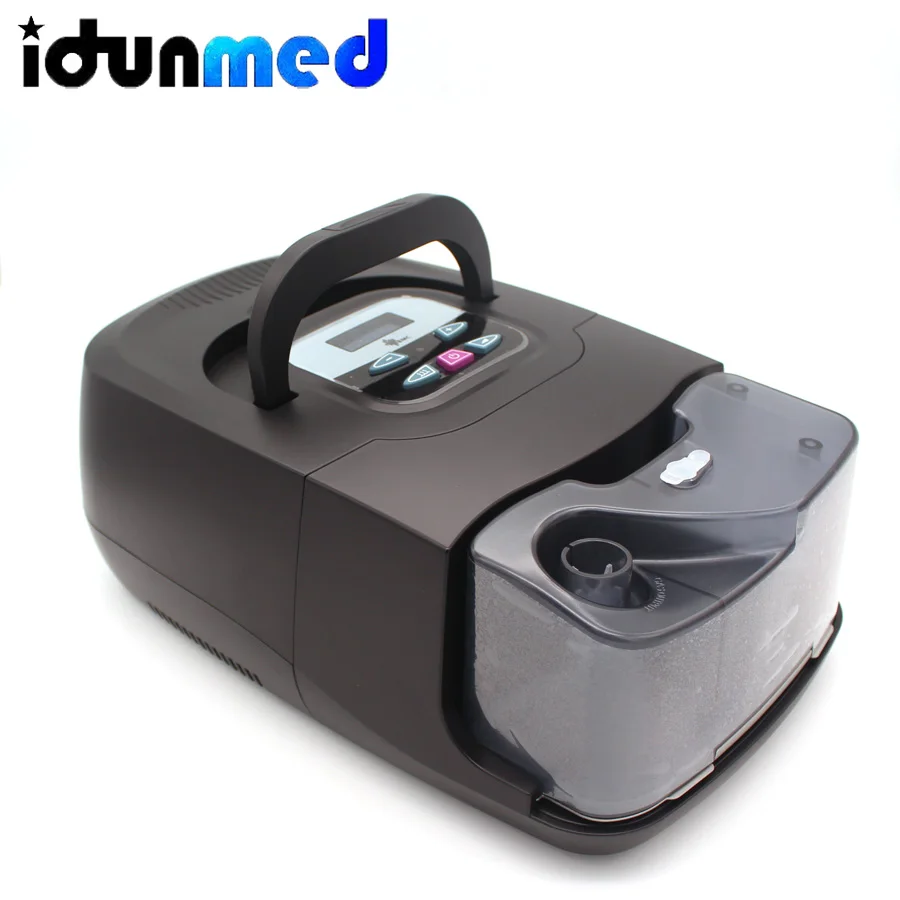  BMC CPAP Auto Machine GI Anti Snoring Automatic Portable Device With Silicone Full Face Mask Strap 