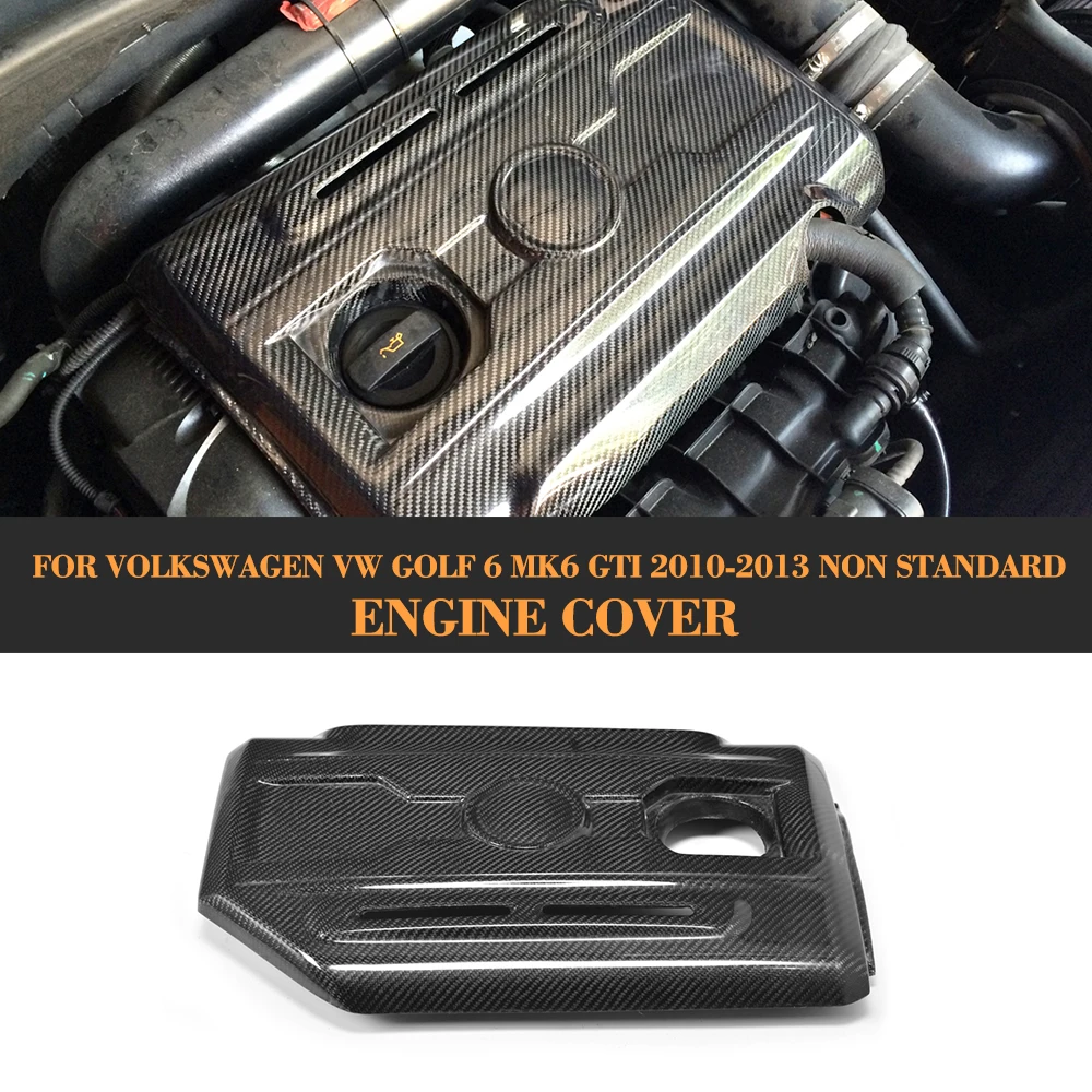carbon fiber car replaced Engine Hood Car Covers for VW golf 6 VI GTI