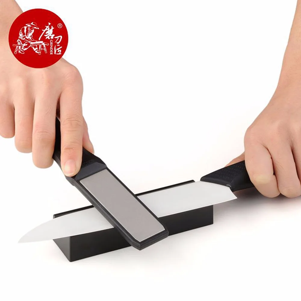 TAIDEA Double Sides Diamond Stone Knife Sharpener Sharpening 600/1000
