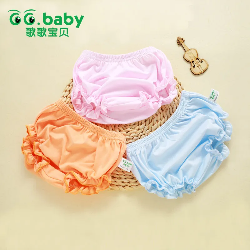 3pcs Infant Toddler Girls Boys Training Underwear Cotton Newborn Baby Boy Girls Panties Ruffles Baby Panties Baby Girl Underwear