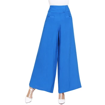 

Plus Size 3XL Wide Leg Pants Large Size XXL Women Trousers Big Size Female Long Pant Full Figure Office Lady XL Clothes