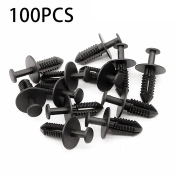 

Plastic Clips Car Kit For BMW 100x Fastener Fender Plate Lining Grille