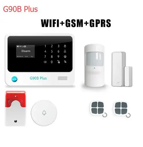Factory price G90B plus Wifi Alarm System Smart Home Security Alarm system With App Control Factory price G90B plus Wifi Alarm System Smart Home Security Alarm system With App Control