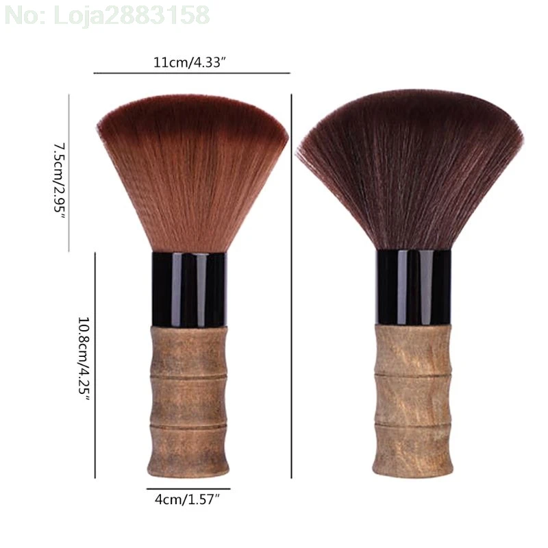 Soft Barber Neck Face Duster Brush Cleaning Hairbrush Hair Sweep Brush Salon Household Hair Cleaning Color 4