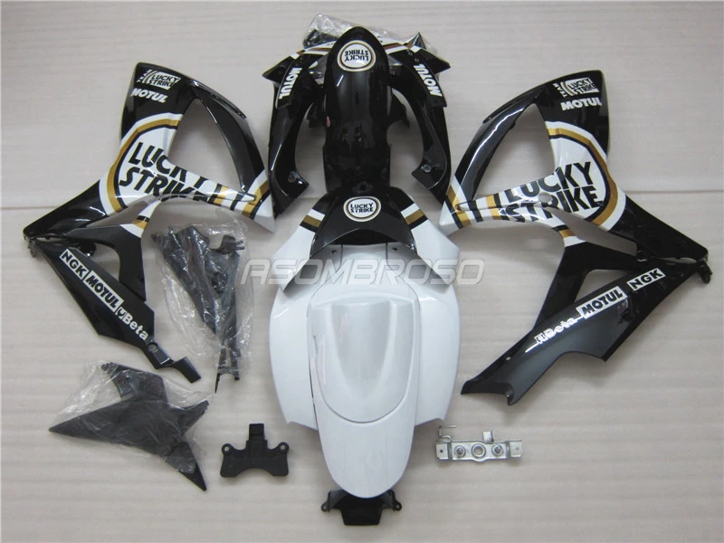 Обтекатели для мотоциклов Suzuki 2006 GSXR600 GSX R750 2007 ABS GSXR 750 06 07 Lucky strike|abs fairing|lucky strike