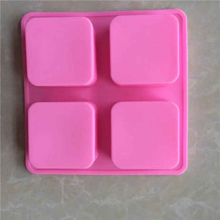 Wholesale Square soap silicone mold cake Baking Square Silicon Soap