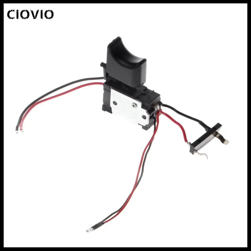 7.2 V - 24 V Lithium Battery Cordless Drill Switch Speed Control Electric Drill Trigger SwitchWith 