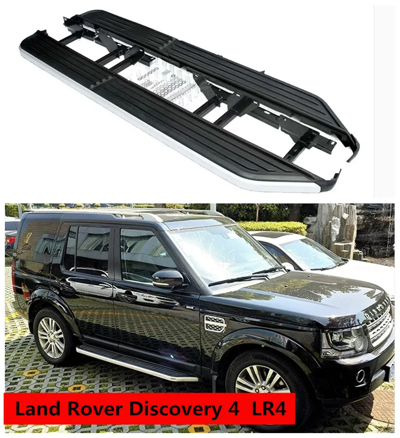 Для Land Rover Discovery 4 LR4 2010 2017 ходовые доски боковые ступенчатые педали высокого