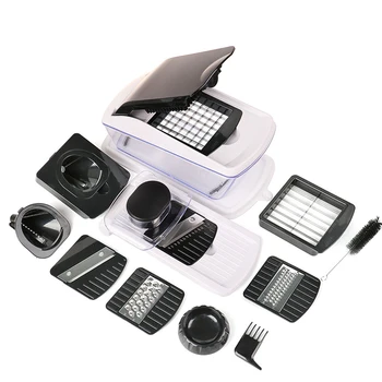 

18 in 1 Kitchen Gadgets Vegetable Cutter Slicer Kitchen Gadgets Food Chopper Graters Shredders Mincer Peeler Tools