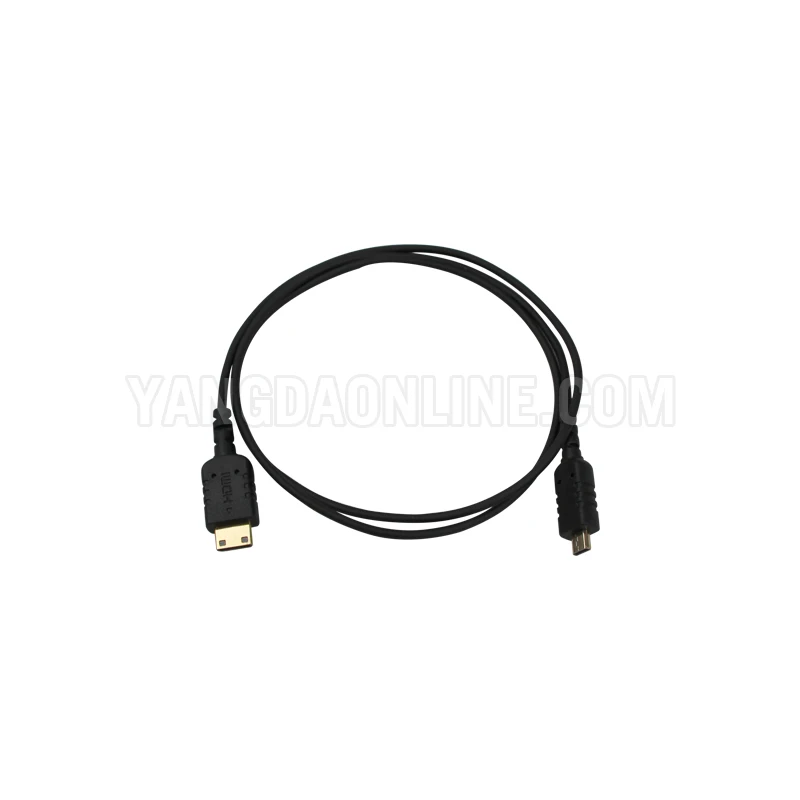HDMI кабель для радиоуправляемого видео передатчика типа A Тип c Тип d тонкий и мягкий легко установить для uav фиксированного крыла VTOL - Цвет: Outside