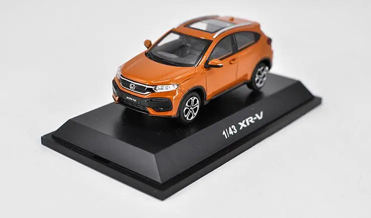 Высокая Имитация HONDA XRV, 1:43 Масштаб сплава Модель автомобиля, статическая модель, металлическое литье, игрушечные транспортные средства