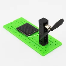 Дети DIY солнечной энергии игрушка головоломка монтажный комплект наука генерировать электричество эксперимент творческая физика обучающие материалы