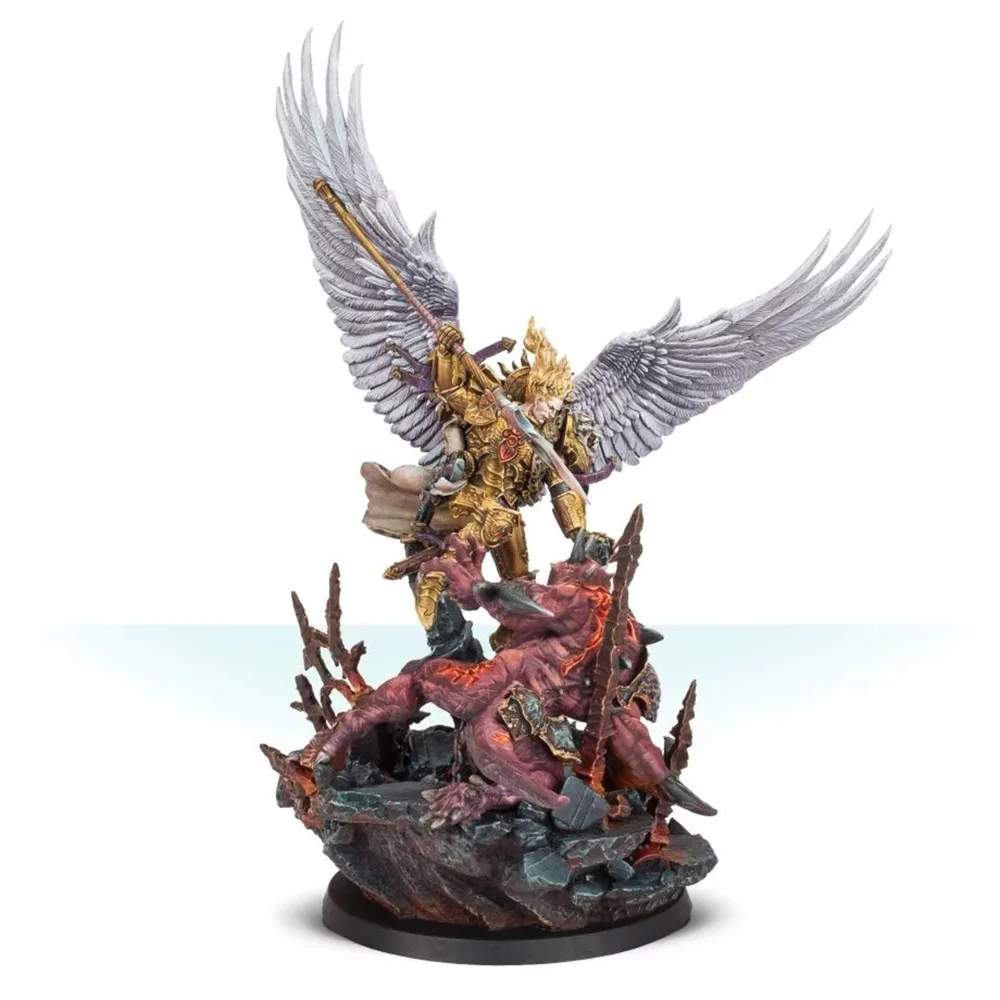 

SANGUINIUS, PRIMARCH OF THE BLOOD ANGELS (scenic base sold seperately)