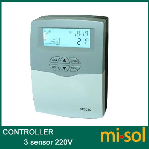 220v Controller Of Solar Water Heater, For Separated Pressurized Solar Hot Water Solar