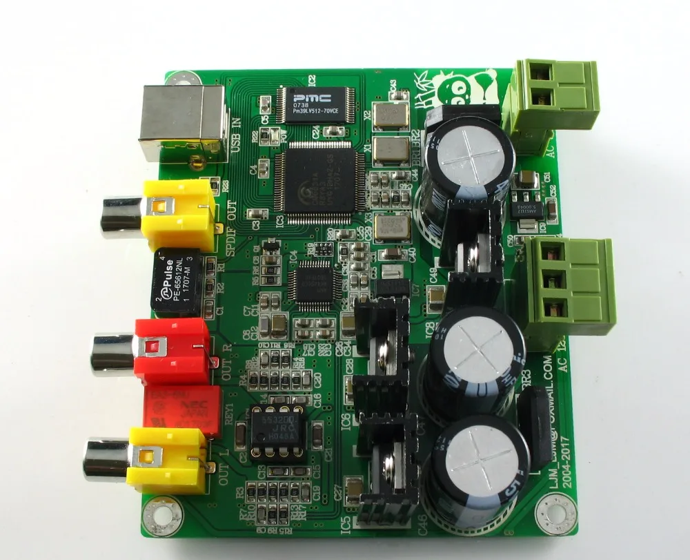 

32BIT384K / USBDAC (CM6631A + AKM4490) DAC 32 \ 384KDAC Flagship High Quality