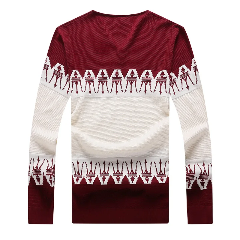 Autnmn Winter Plus size 5XL 6XL 7XL Sweaters men Cotton Knitted Sweaters for 85kg-145kg Men V-neck Loose Breathable Men Clothes