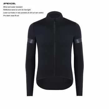 

Spexcel high quality Autumn Winter Cycling Jacket Up Bicycle Clothing Windproof Waterproof Sports Coat MTB Bike Jersey
