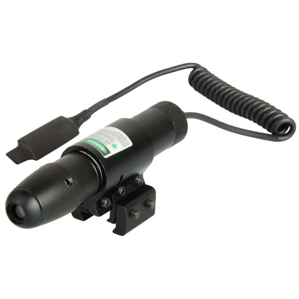 

Spike JG-13 Black Metal Alloy Bullet Housing Red And Green Powerful Laser Pointer With Pointer Switch Fit For Hunting Rifle