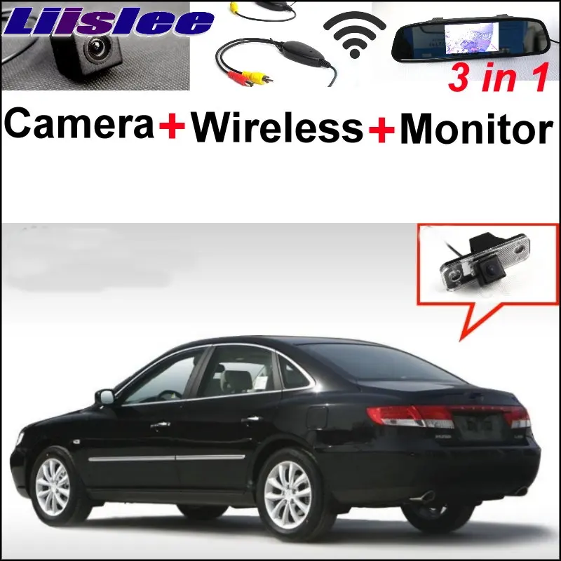 

Liislee 3 in1 Special Rear View Camera Wireless Receiver + Mirror Monitor Easy Parking System For Hyundai ix35 Tucson 2009~2016