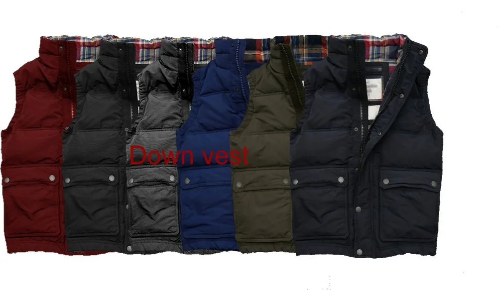 High quality down jacket Men's vests, sleeveless jacket, vest