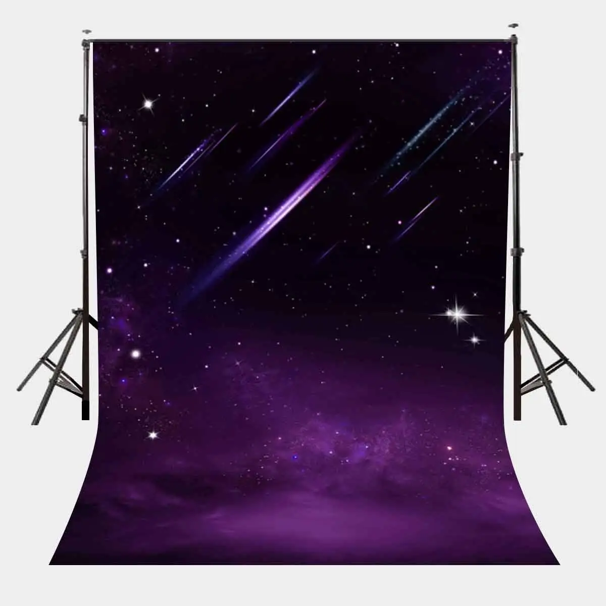 5x7ft фон для фотосъемки ночное небо вид Ультрафиолетовый Вселенная Фотография