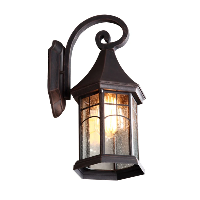 Lámparas de pared clásicas E27 Edison, luminarias industriales de Metal