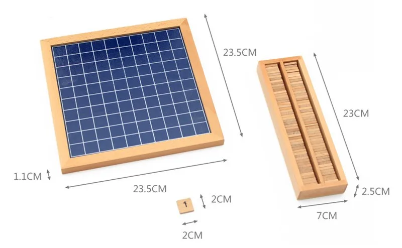 Новая игрушка деревянные кубики детские игрушки сотня доска Математика для детей обучения и Развивающие деревянные детские игрушки