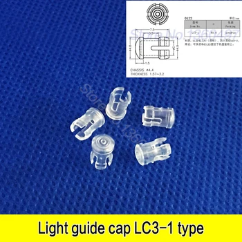 

3MM LED Indicator light LC3-1 waterproof Signal lampshade applicable for Toy mechanical indicator lamp Protective cover
