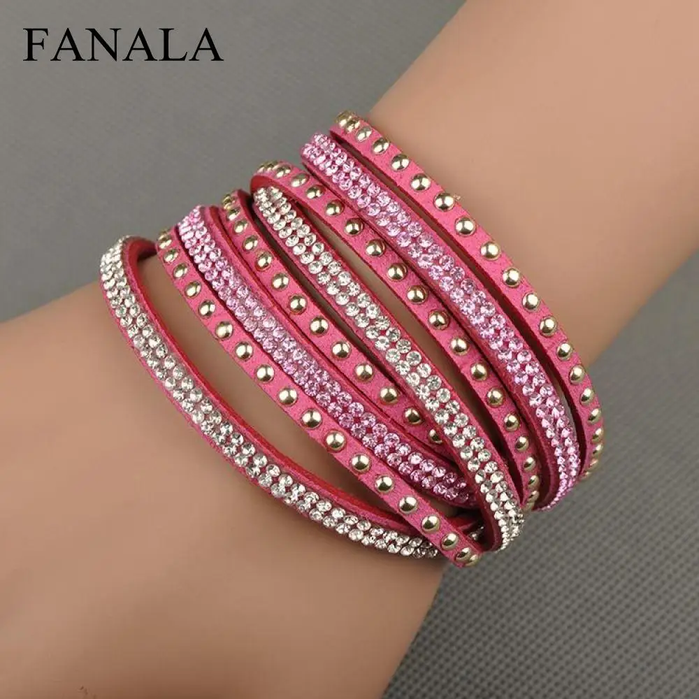 Fashion Hot Sale Multilayer Bracelets Free Wholesale Gift Choose 6 Wrap