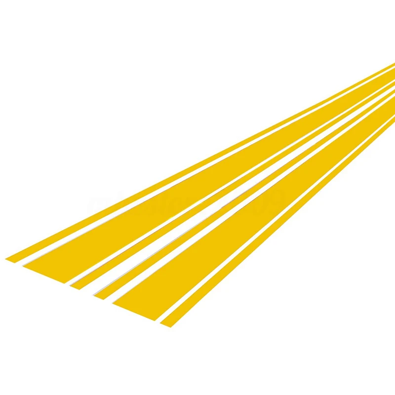 2pcs 183x8cm DIY Car Body Hood Vinyl Racing Stripe Pinstripe Sticker Decal