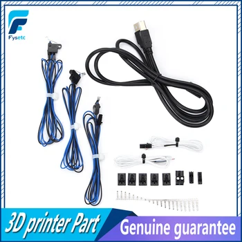 

1Set EinsyRambo Connectors Cable Wire Complete Kit Molex 5057-9402 9403 9405 For Prusa i3 MK3 EinsyRambo Board