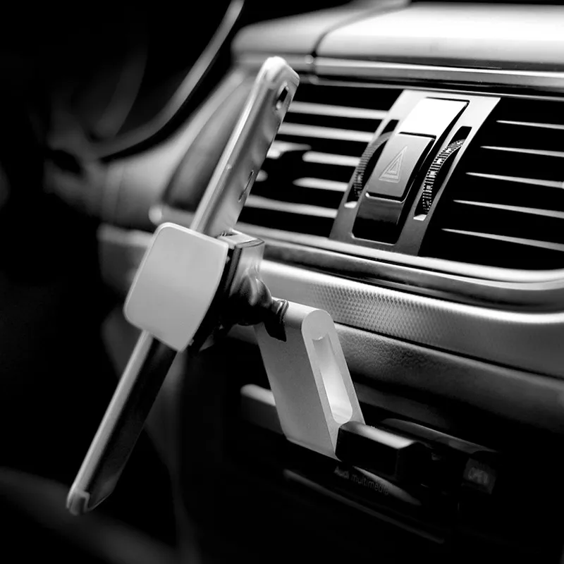 Ceny Alightstone uniwersalny uchwyt samochodowy na telefon do wejścia na cd aluminiowy mobilny stojak do iphone a Samsung dla wszystkich 3.5 6.0 Cal telefon