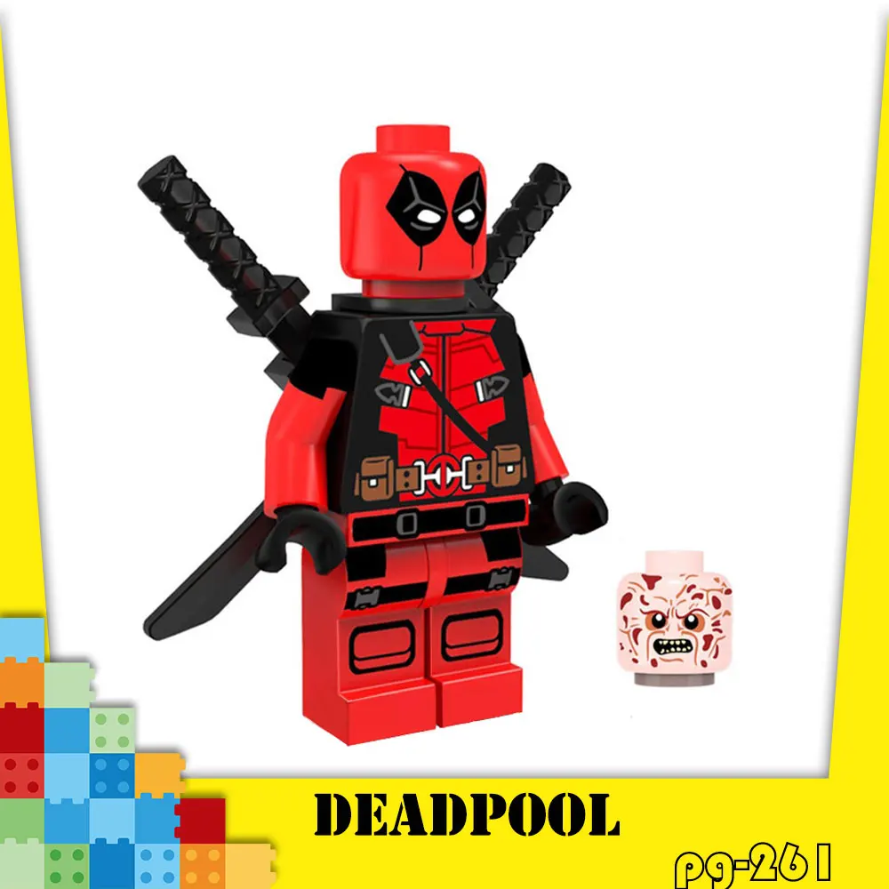 

Legoinglys Thanos Gloves Deadpool Building Blocks Avengers 3 New Infinite War Iron Man Venom Block Digital Children's Toy Gift