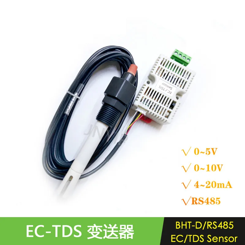 

EC Transmitter TDS Sensor Module Conductivity 4-20 MA Analog Voltage RS485