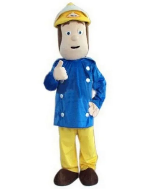 

Fireman Sam Mascot costume Fancy Dress Adult sizeCartoon Character Carnival Costume Halloween party