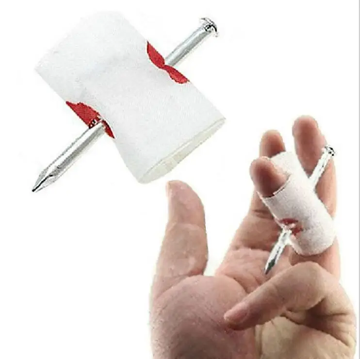 

5pcs April Fool's Day the whole person creative essential props entire toy Funny whole person wearing finger nail