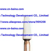 Зубные лаборатории белый цвет установленный камень металлов шлифовка карборунд оксид чистого алюминия Т Форма хвостовика размер 2,35 мм полировки